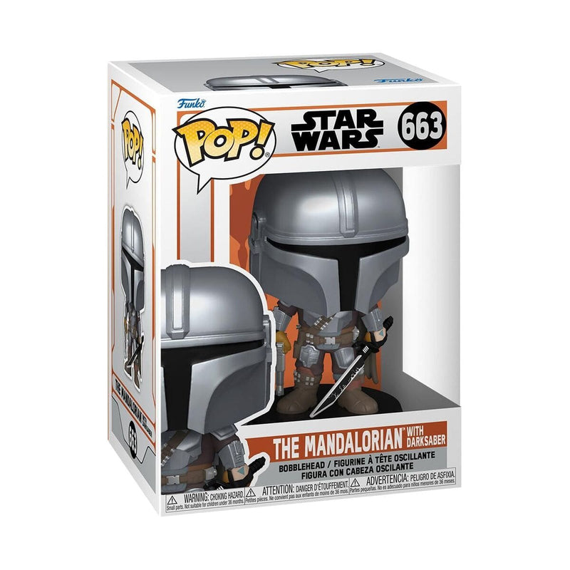 FUNKO POP Star Wars – Mandalorian – The Mandalorian darksaber 889698765503
