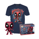 FUNKO POP & TEE: MARVEL - DEADPOOL HLD 889698636599