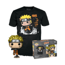 FUNKO POP & TEE: NARUTO - NARUTO RUN(MT) - DAMAGED BOX 3200000003026