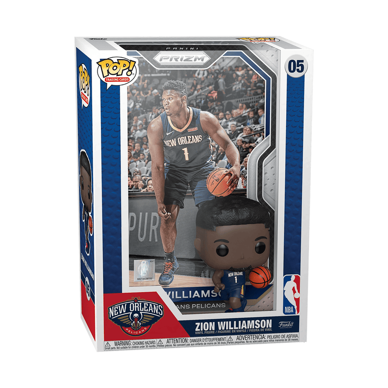 FUNKO POP TRADING CARDS: ZION WILLIAMSON 889698605281