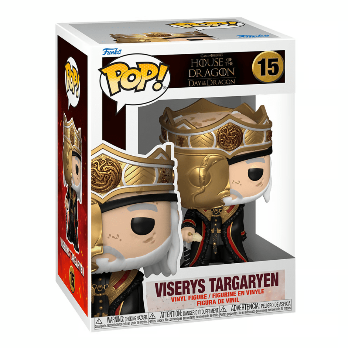 FUNKO POP TV House of the Dragon – Masked Viserys CHASE 889698764742