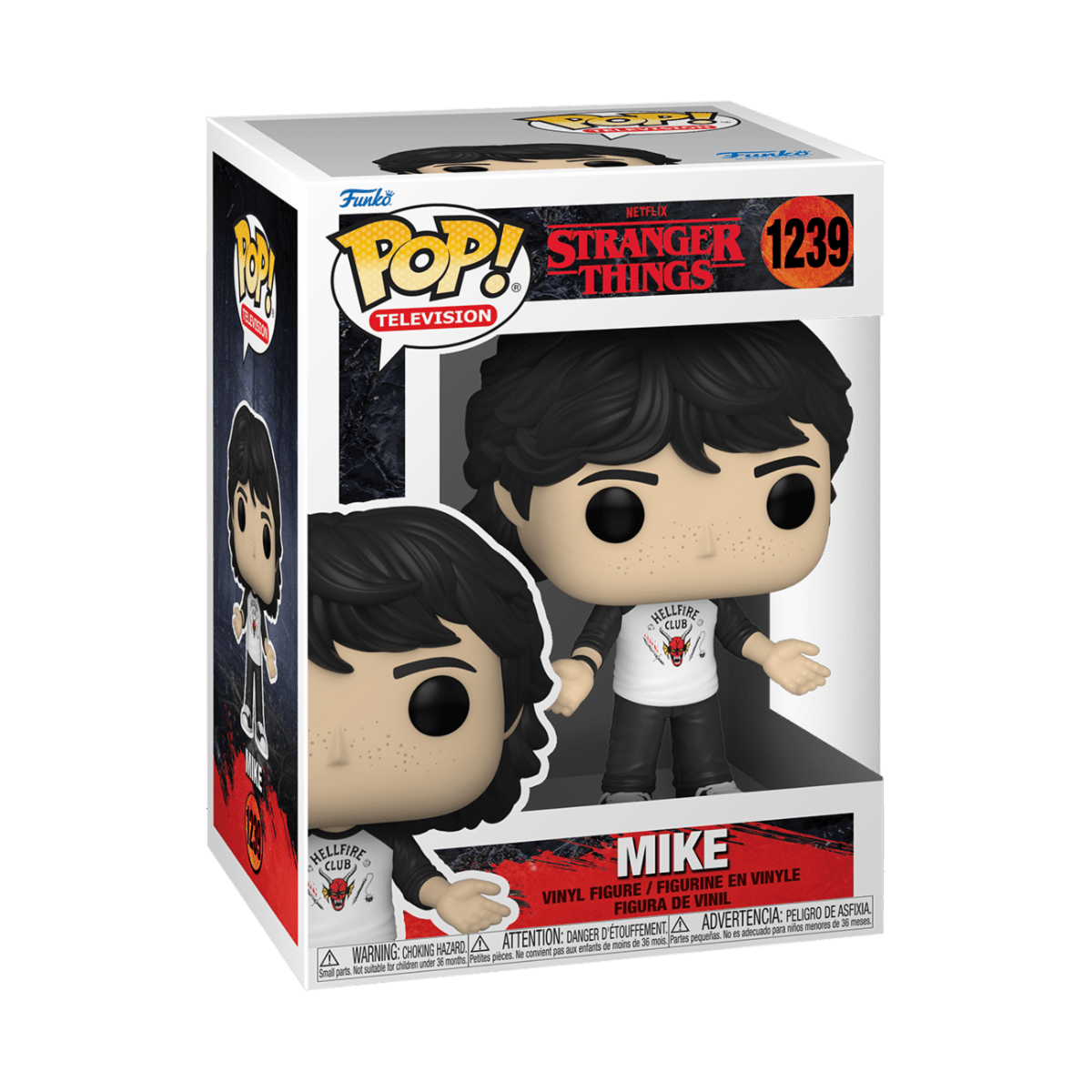 FUNKO POP TV: STRANGER THINGS - MIKE - DAMAGED BOX 3200000003071