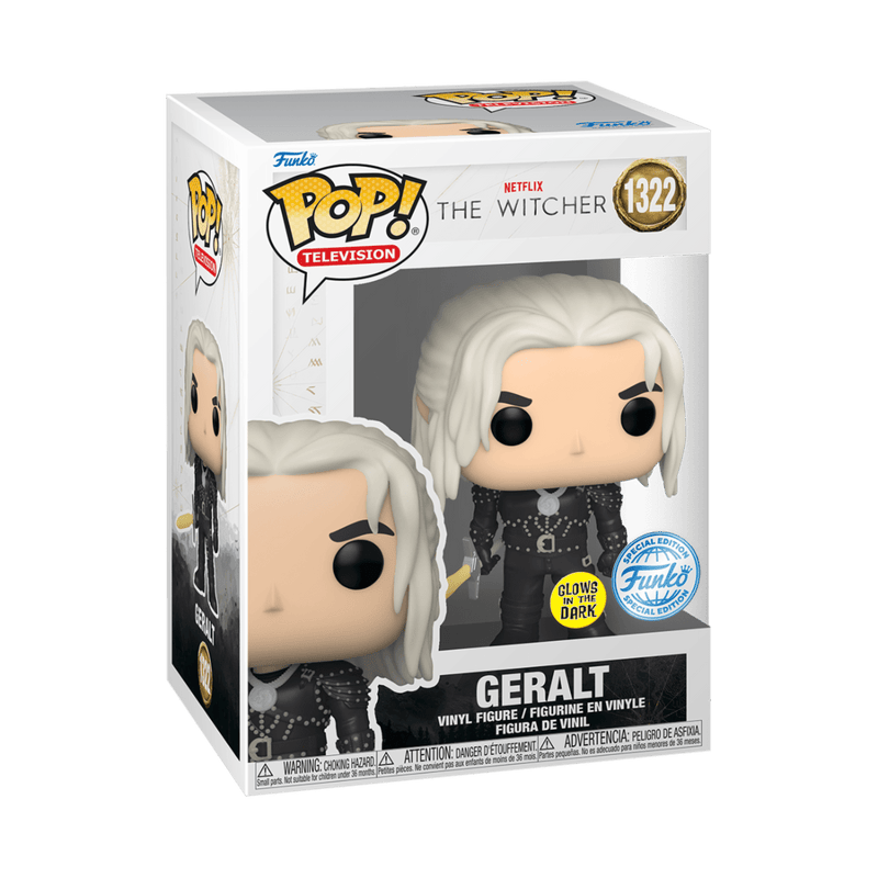 FUNKO POP TV: WITCHER - GERALT W/ SWORD (GW)(SP) 889698686464