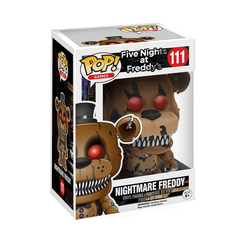 FUNKO POP VINYL: GAMES - FIVE NIGHTS AT FREDDY'S - NIGHTMARE FREDDY 889698110648