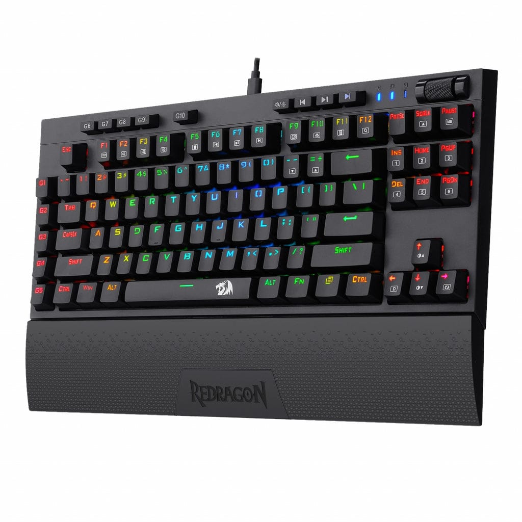 GAMING TIPKOVNICA REDRAGON VISHNU K596RGB - rdeča stikala 6950376776761