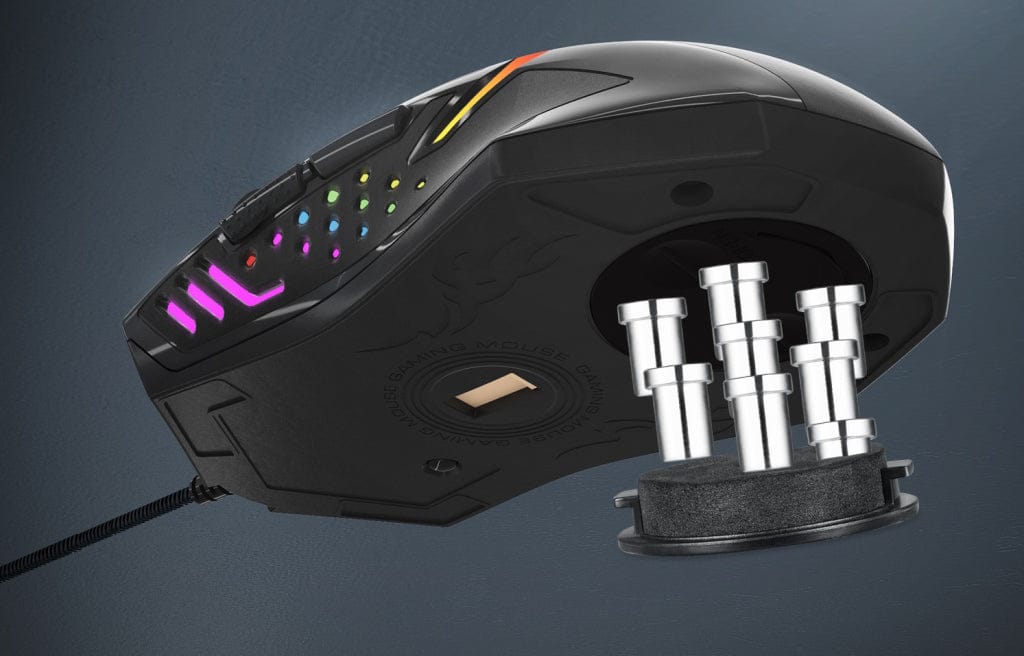 GAMING ŽIČNA MIŠKA REDRAGON CENTROPHORUS M601-RGB 6950376779427