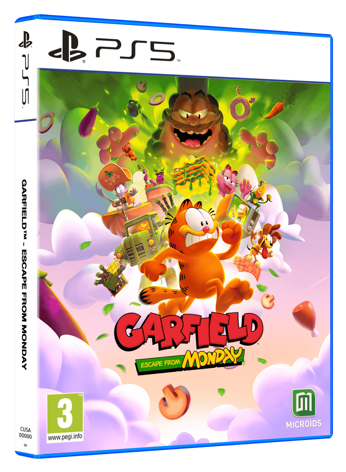 Garfield: Escape From Monday (Playstation 5) 3701529517587