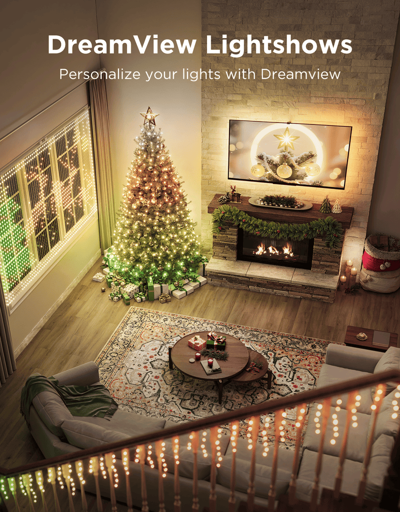 GOVEE CHRISTMAS SPARKLE STRING LIGHTS - 20M 6974316995784