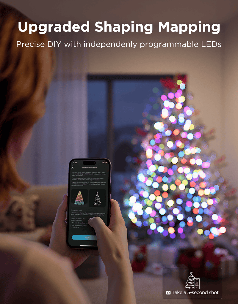 GOVEE CHRISTMAS SPARKLE STRING LIGHTS - 20M 6974316995784