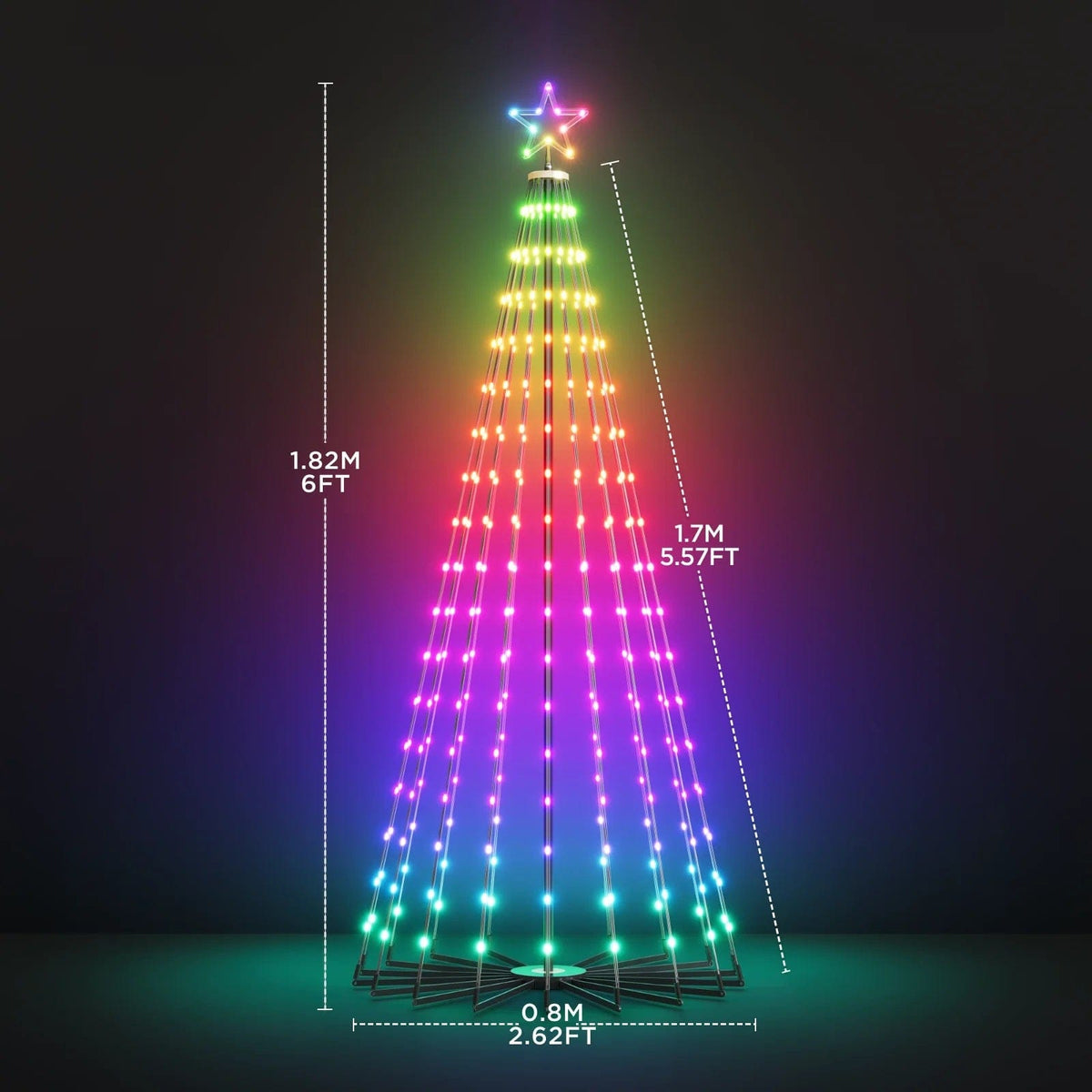 GOVEE CONE TREE LIGHTS 6974316992912