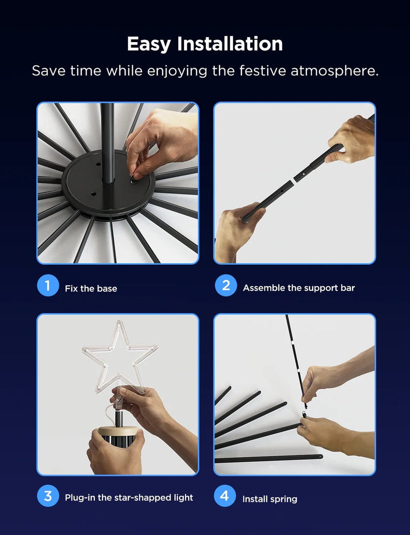 GOVEE CONE TREE LIGHTS 6974316992912