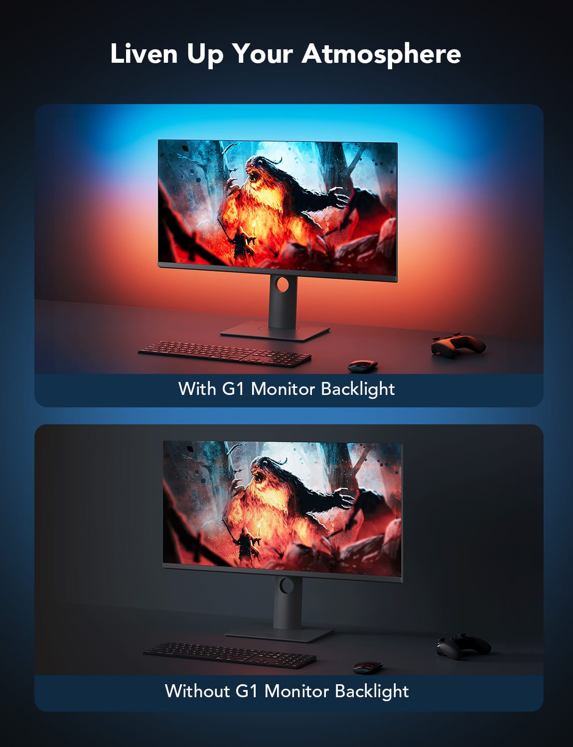 GOVEE Gaming Light Strip G1 27-34 6974316994909