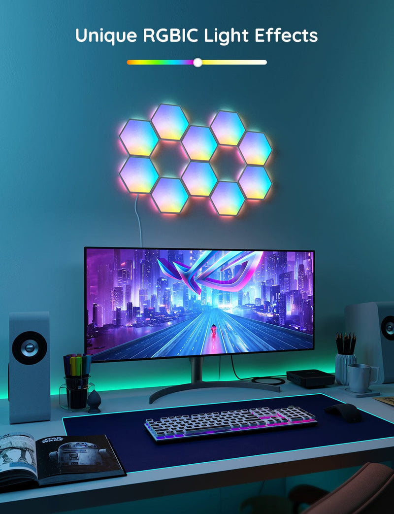 GOVEE GLIDE HEXA LIGHT PANELS - 10 PACK 6974316991038