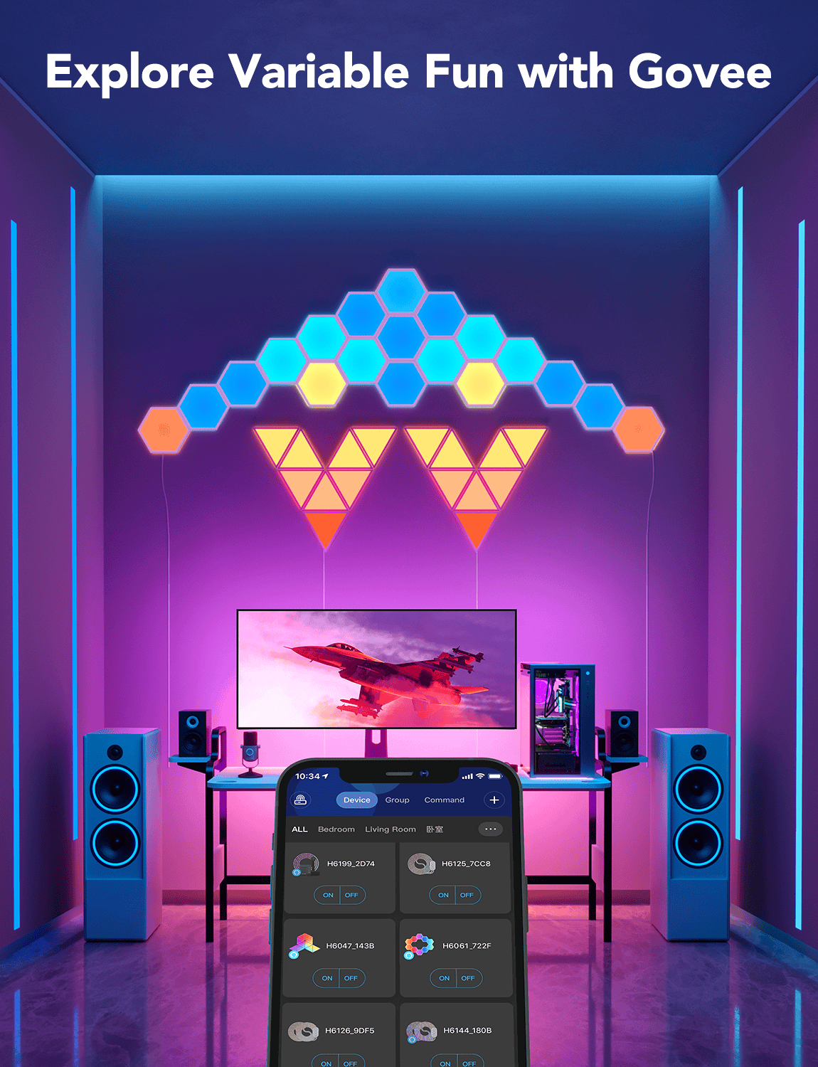GOVEE GLIDE HEXAGON EXPANSION PACK 6974316994466