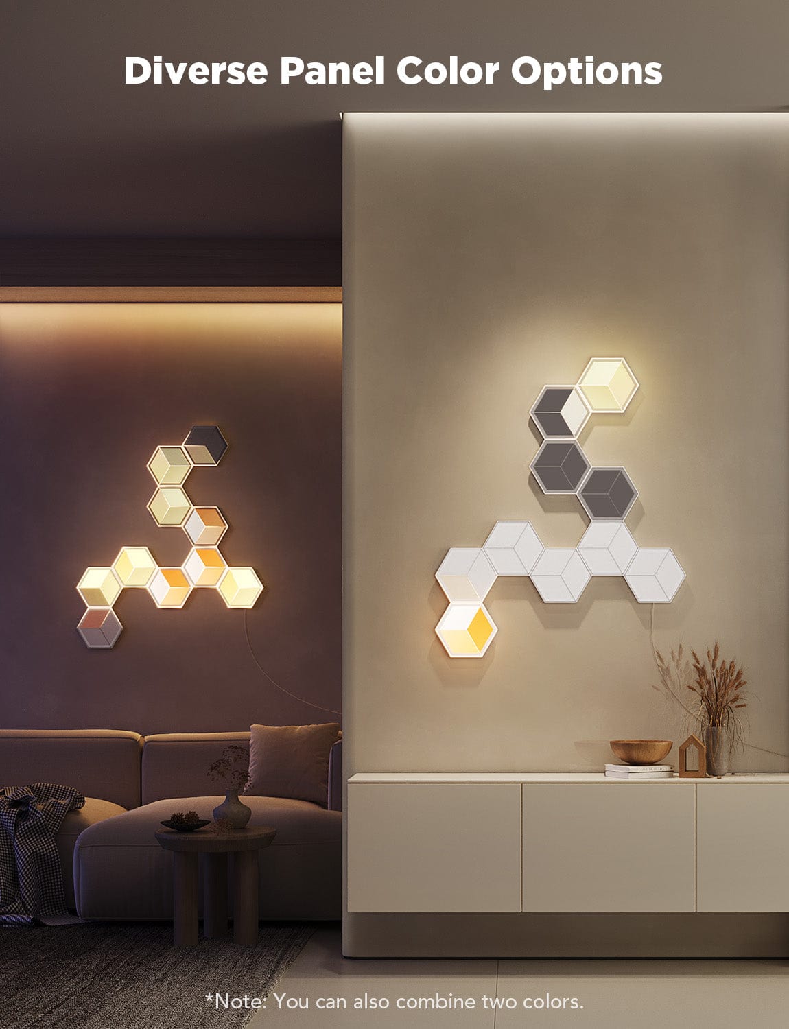 GOVEE GLIDE HEXAGON LIGHT PANELS ULTRA 7 PACK 6974316998662