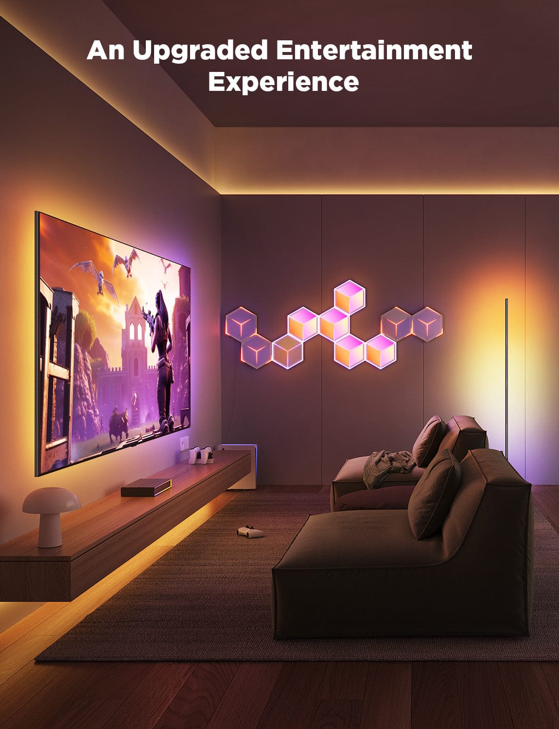 GOVEE GLIDE HEXAGON LIGHT PANELS ULTRA EXPANSION PACK 6974316999287