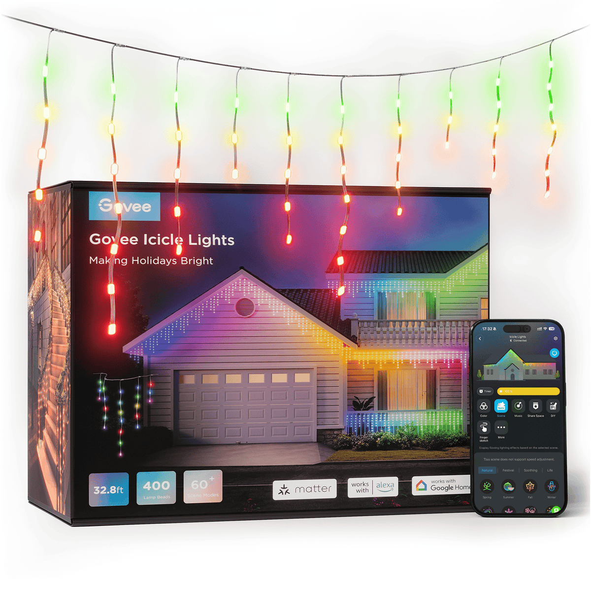 GOVEE Icicle Lights 10m 6974316990215