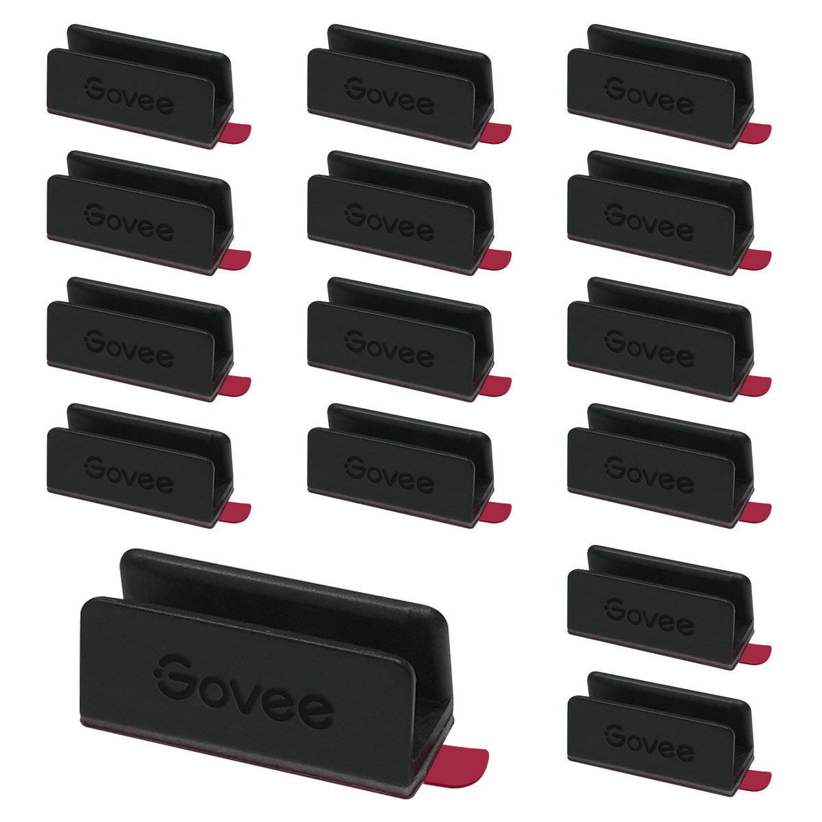 GOVEE NEON ROPE LIGHT 2 BRACKET BLACK 20 PCS 1 PACK 6974316999409