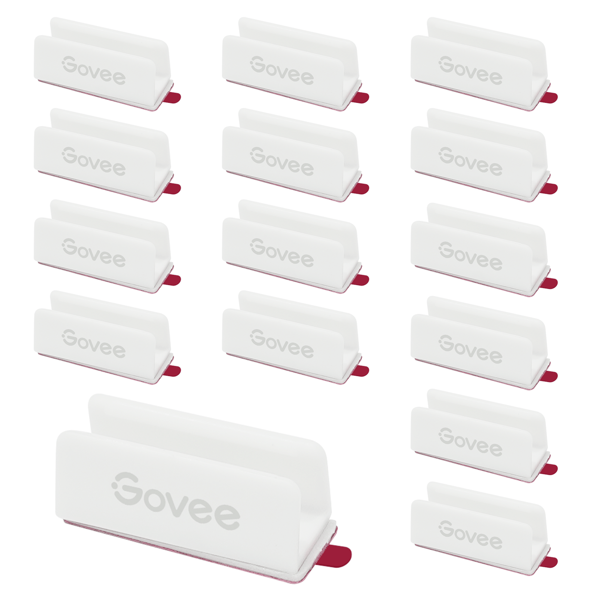 GOVEE NEON ROPE LIGHT 2 BRACKET WHITE 20 PCS 1 PACK 6974316999386