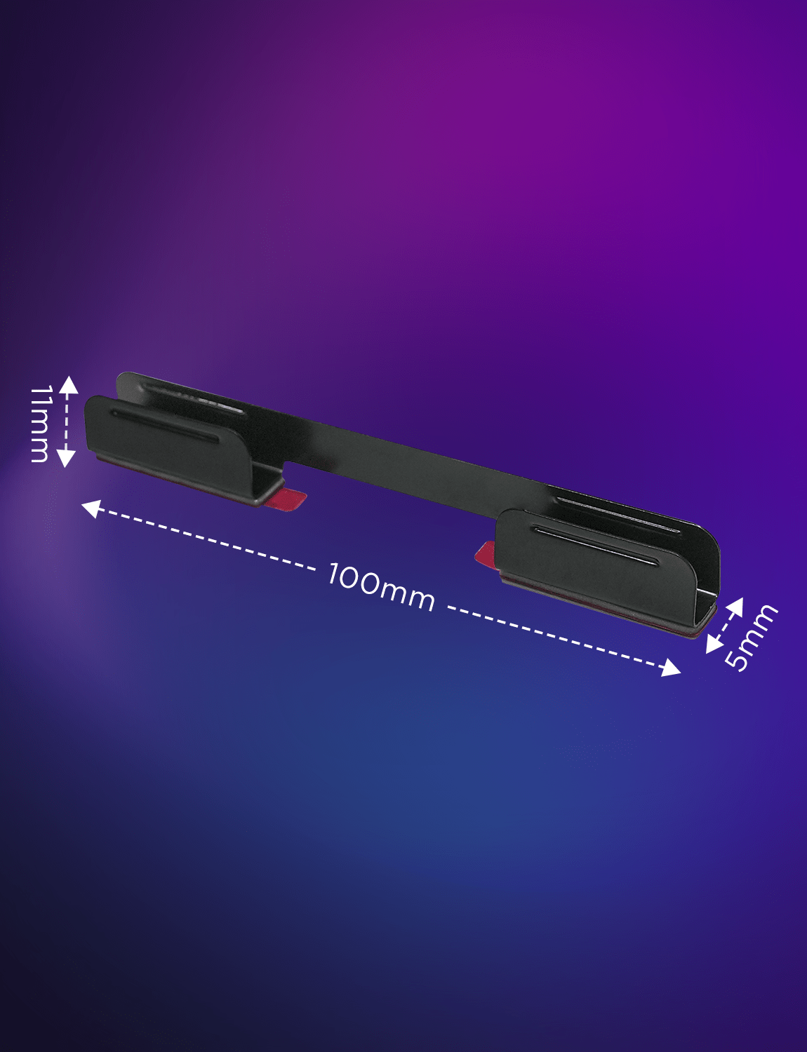 GOVEE NEON ROPE LIGHT 2 CLIPS BLACK 5 PCS 1 PACK 6974316999416