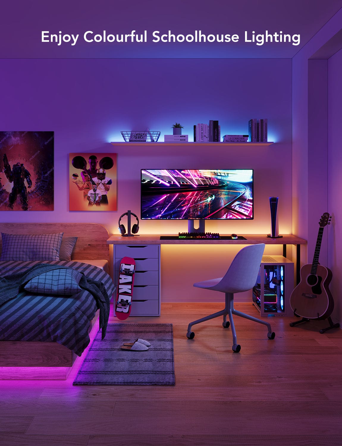 GOVEE RGB LED STRIP LIGHTS 5M 6974316992271