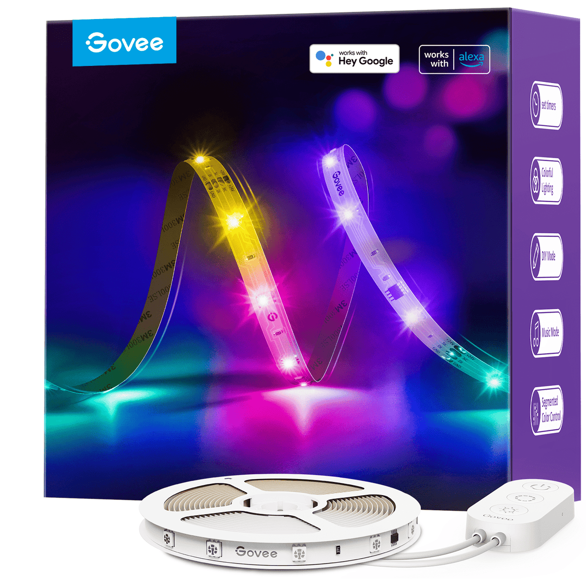 GOVEE RGBIC BASIC LED STRIP LIGHTS 5M 6974316992950