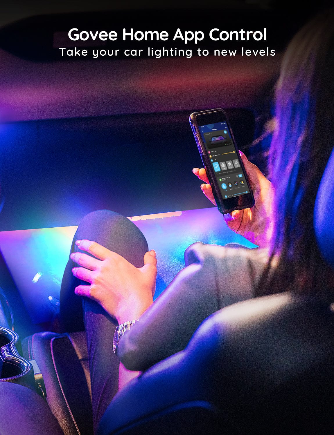 GOVEE RGBIC INTERIOR CAR LIGHTS WITHOUT REMOTE CONTROL - DAMAGED BOX 3200000006034