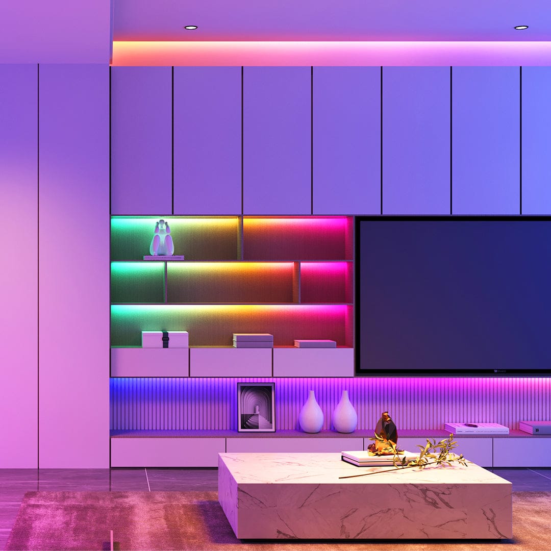 GOVEE RGBIC LED STRIP LIGHTS WITH PROTECTIVE COATING 10M - DAMAGED BOX 3200000006041