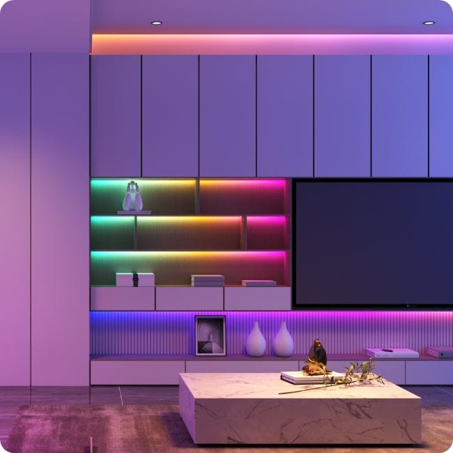 GOVEE RGBIC LED STRIP LIGHTS WITH PROTECTIVE COATING 10M - DAMAGED BOX 3200000006041