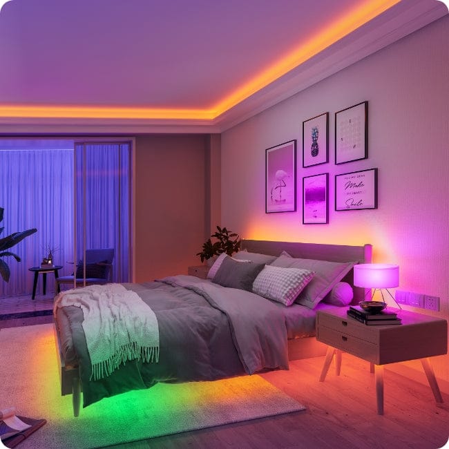 GOVEE RGBIC LED STRIP LIGHTS WITH PROTECTIVE COATING 10M - DAMAGED BOX 3200000006041