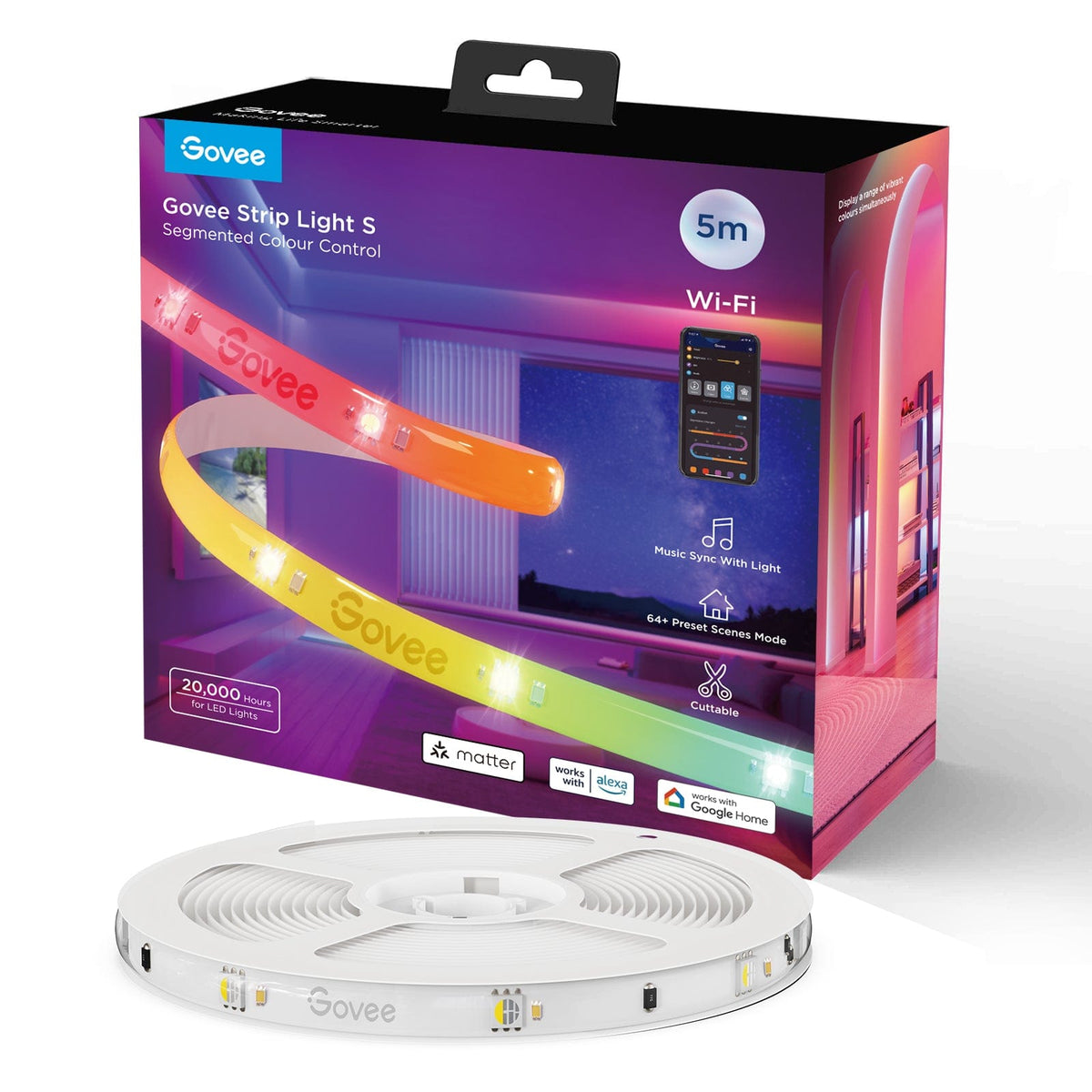 GOVEE RGBIC STRIP LIGHT S 5M 6974316999911