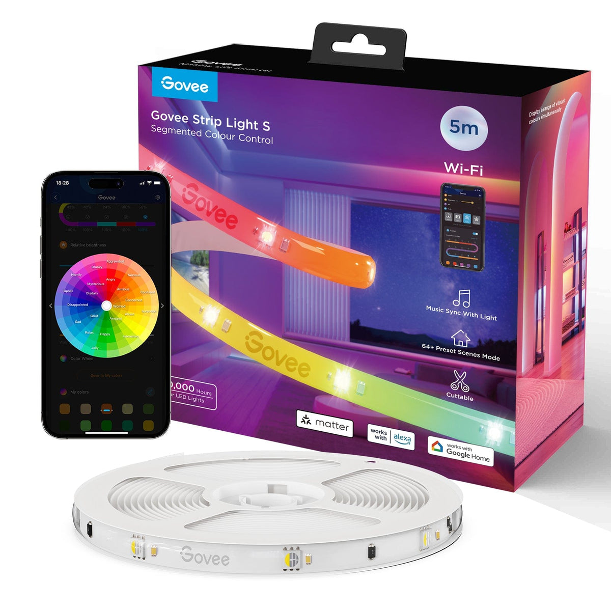 GOVEE RGBIC STRIP LIGHT S 5M 6974316999911
