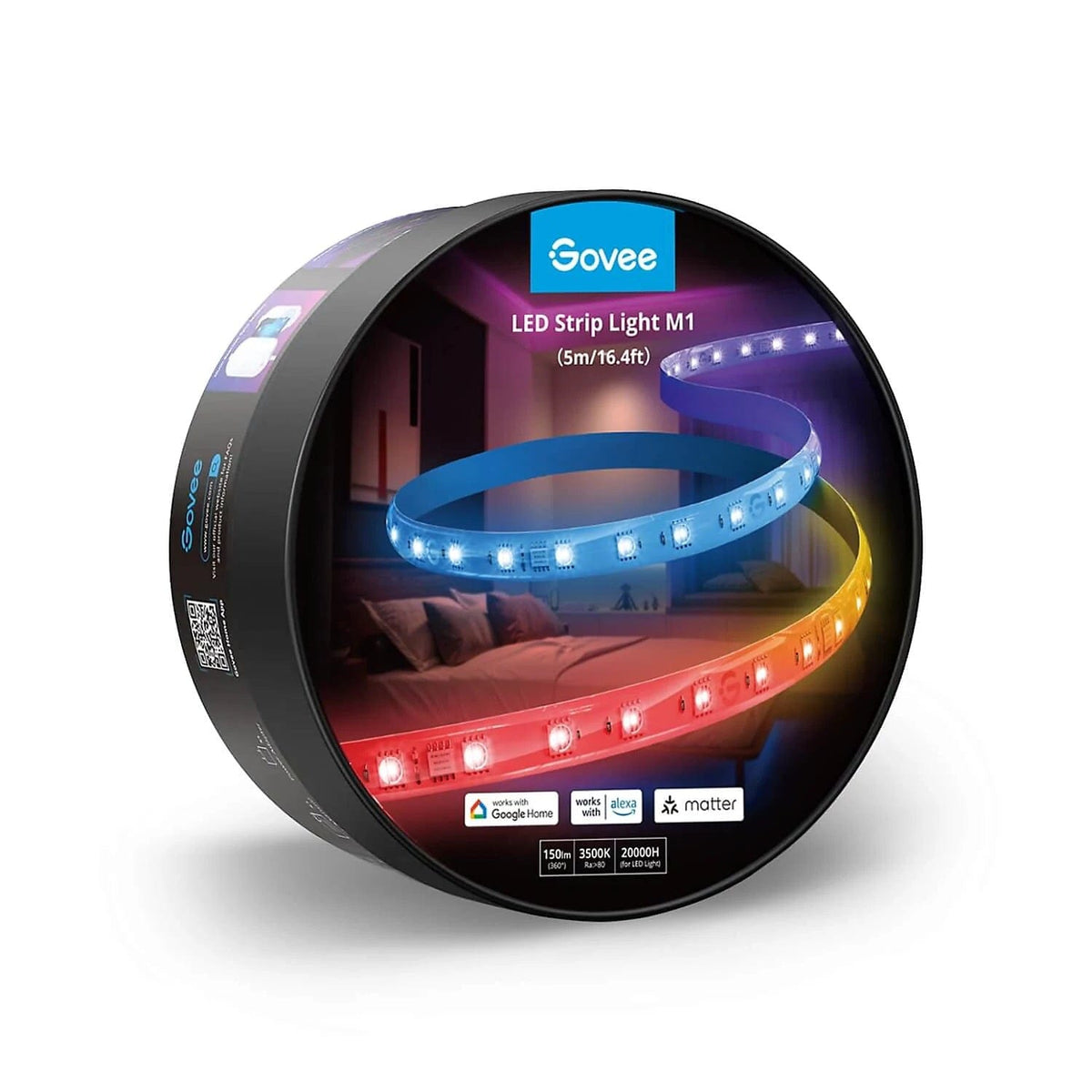 GOVEE RGBICW LED STRIP LIGHTS M1 5M - DAMAGED BOX 3200000006072