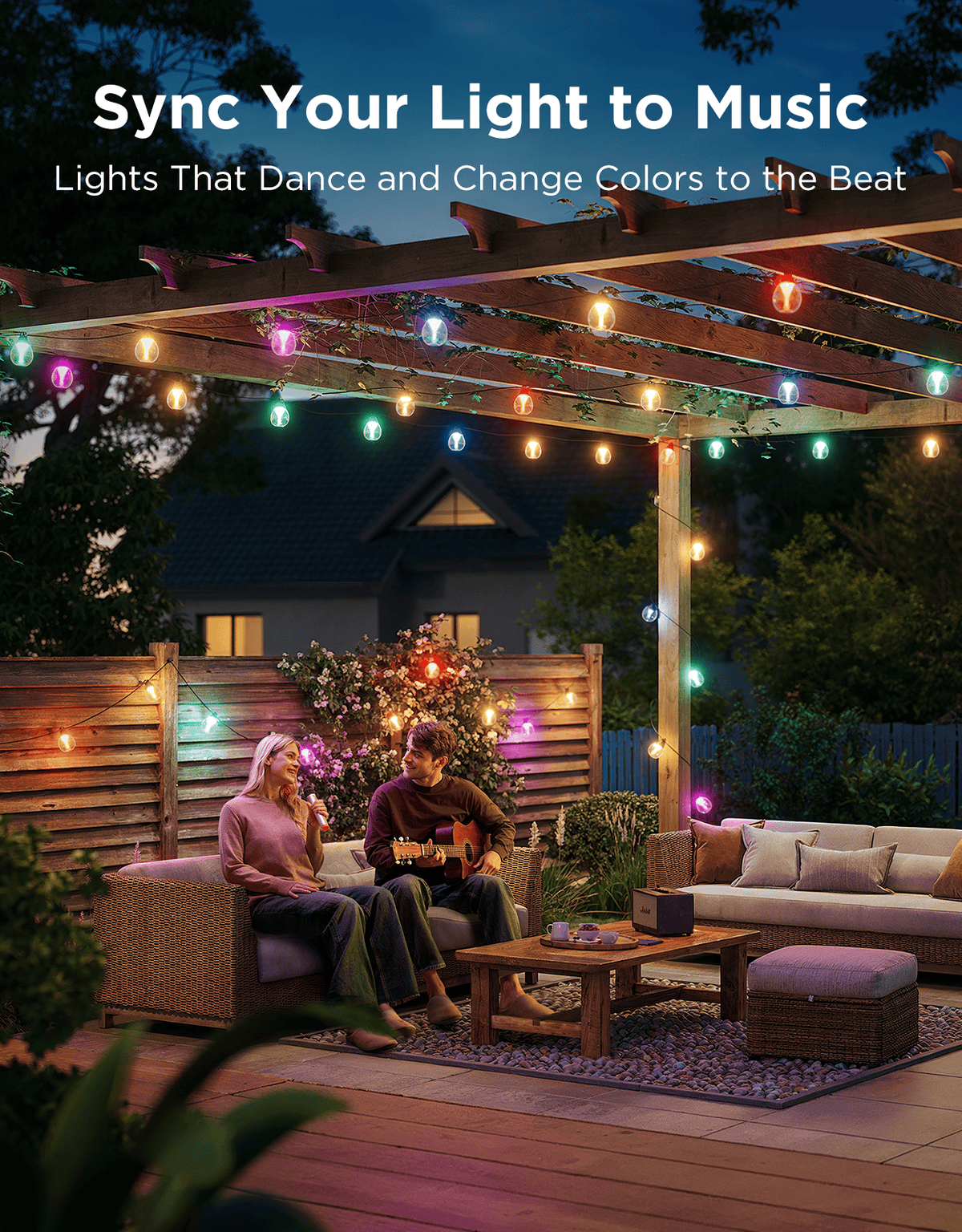 GOVEE RGBICW OUTDOOR STRING LIGHTS 6974316995890