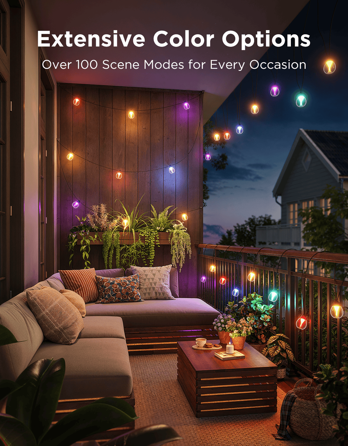 GOVEE RGBICW OUTDOOR STRING LIGHTS 6974316995890