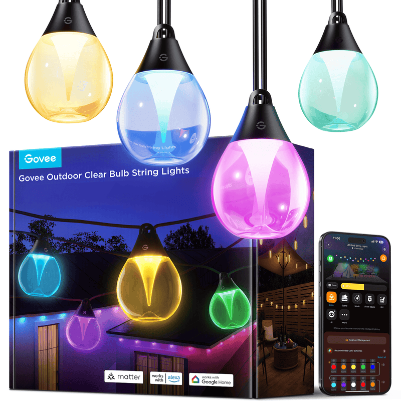 GOVEE RGBICW OUTDOOR STRING LIGHTS 6974316995890