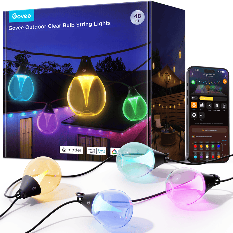 GOVEE RGBICW OUTDOOR STRING LIGHTS 6974316995890