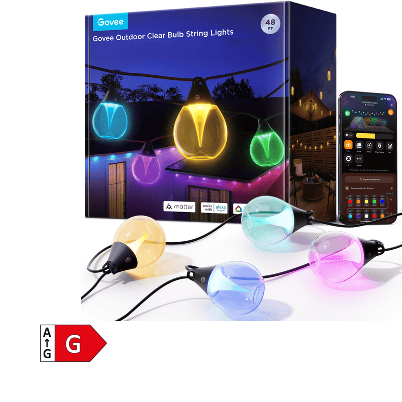 GOVEE RGBICW OUTDOOR STRING LIGHTS 6974316995890