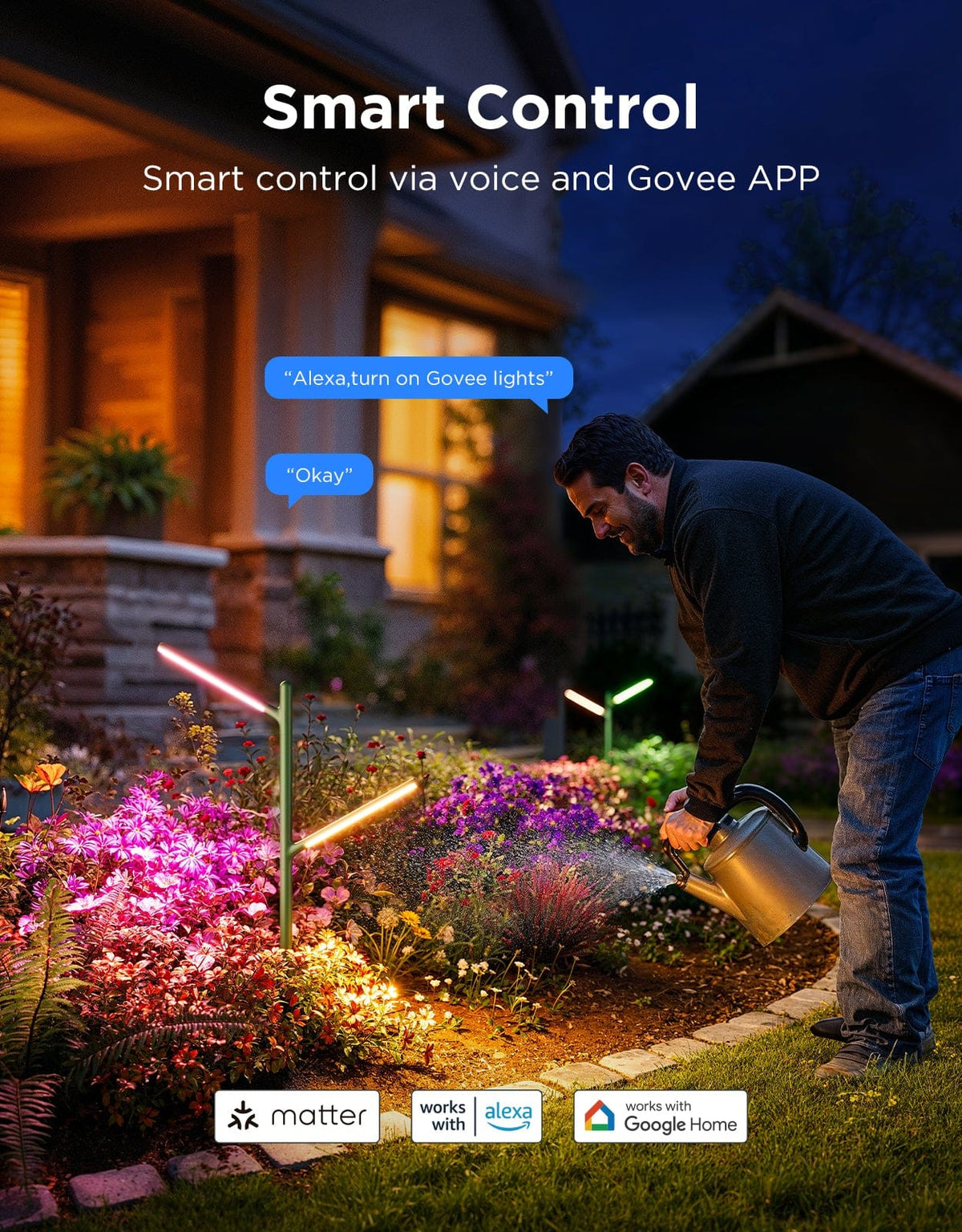 GOVEE RGBICWW GARDEN LIGHTS 6974316995883