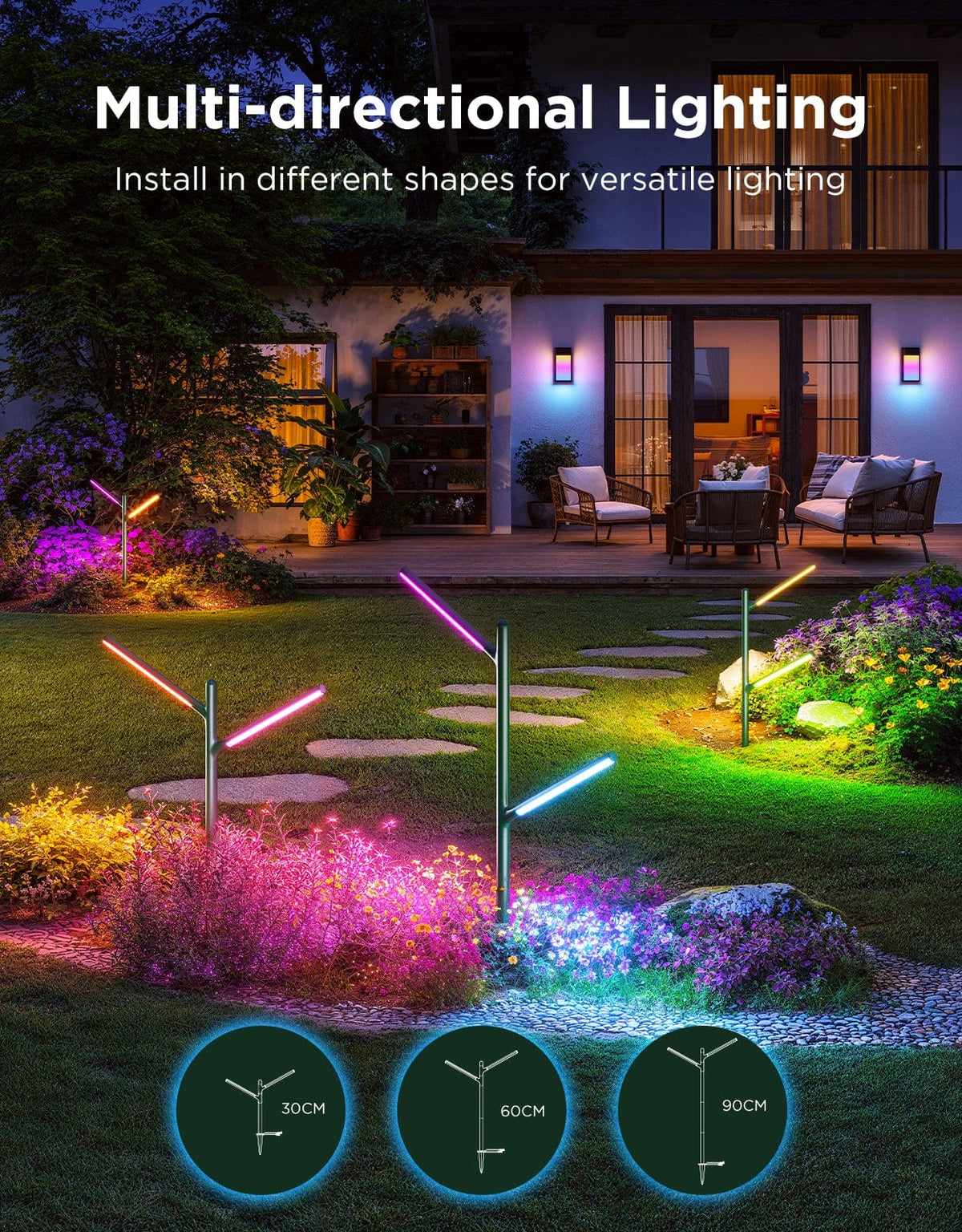 GOVEE RGBICWW GARDEN LIGHTS 6974316995883