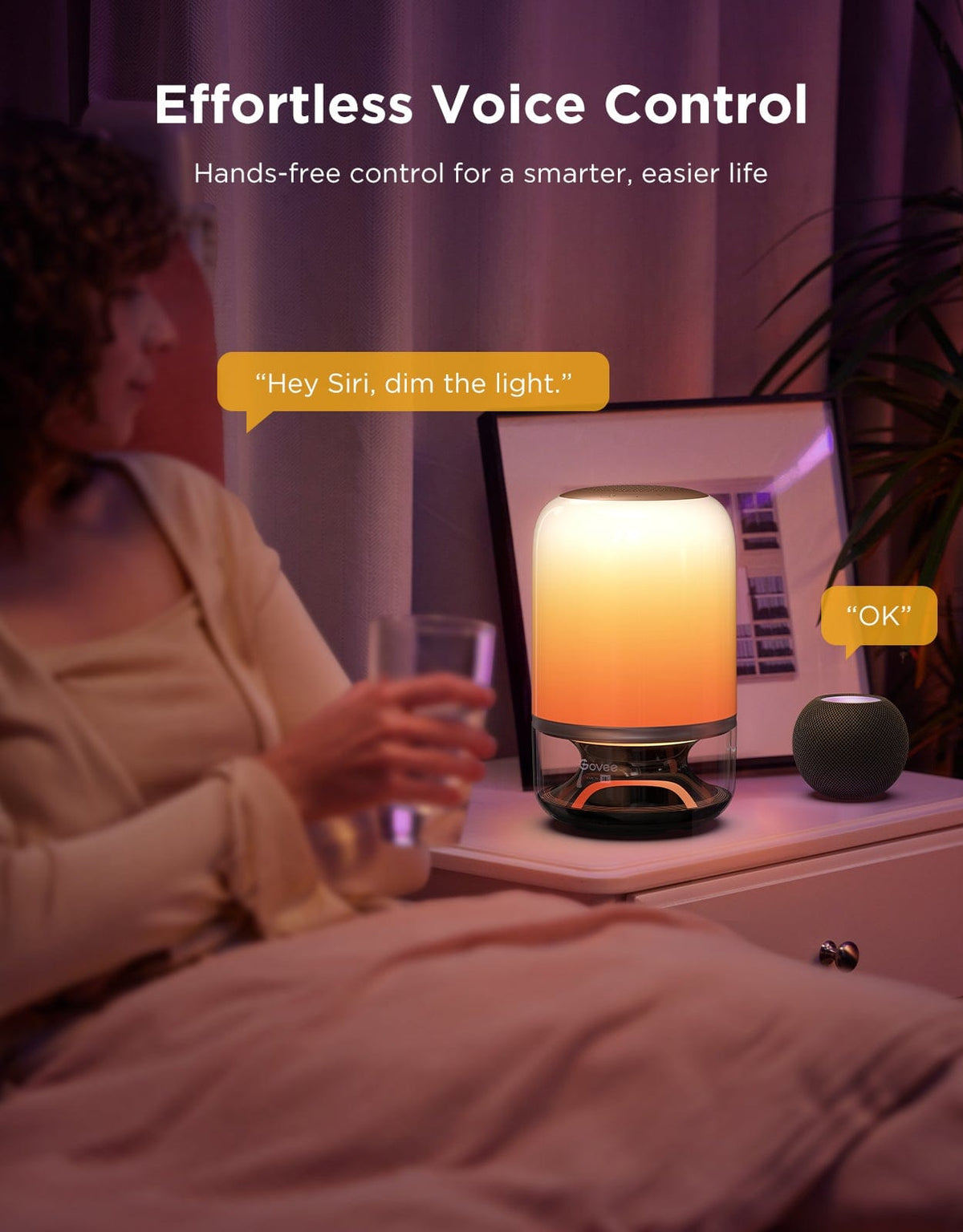 GOVEE RGBICWW TABLE LAMP 2 PRO SOUND BY JBL 6974316990246