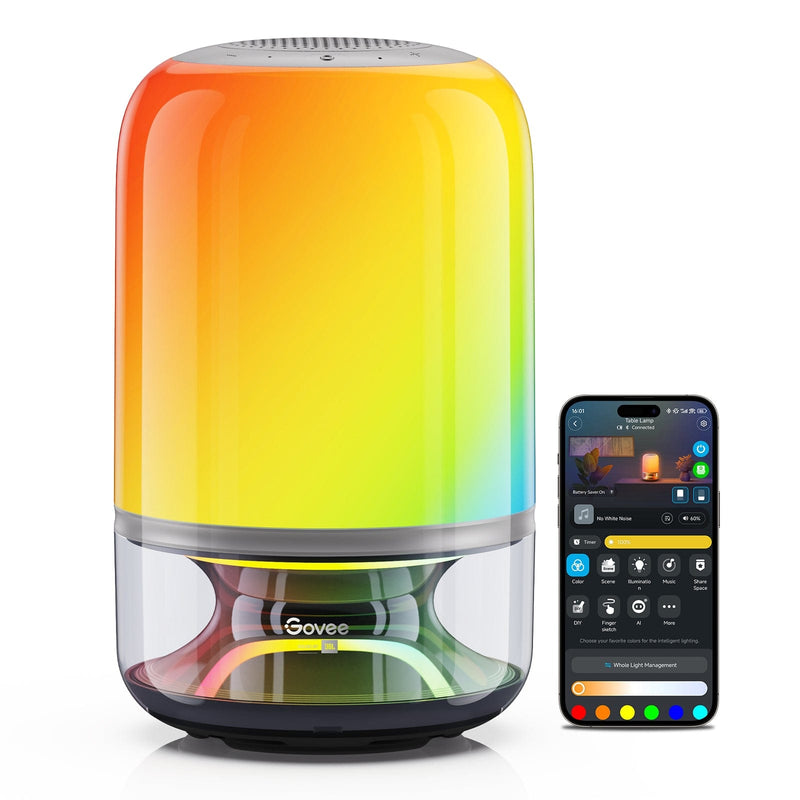 GOVEE RGBICWW TABLE LAMP 2 PRO SOUND BY JBL 6974316990246