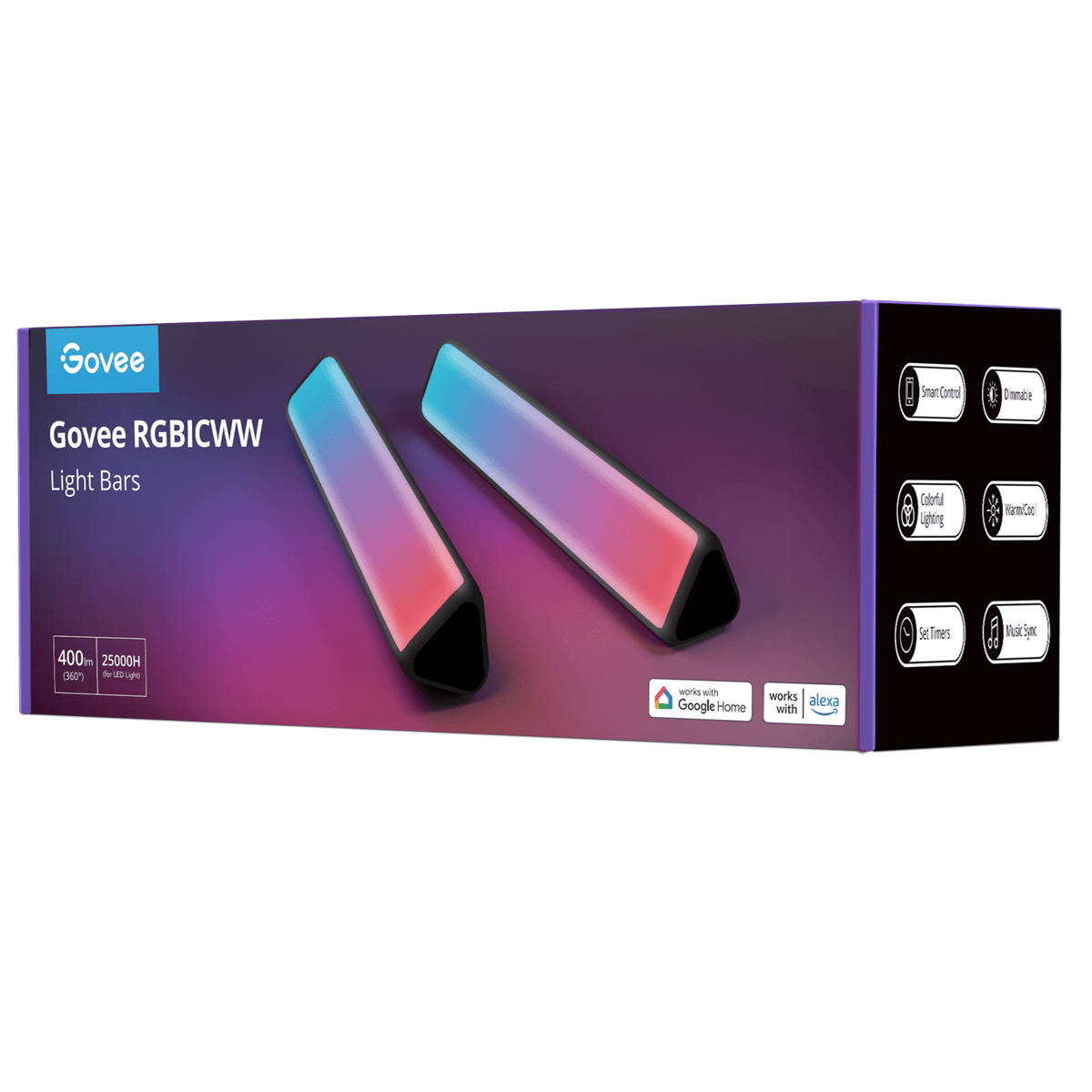 GOVEE RGBICWW WIFI + BLUETOOTH FLOW PLUS LIGHT BARS 6974316990765