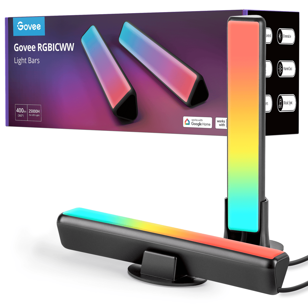 GOVEE RGBICWW WIFI + BLUETOOTH FLOW PLUS LIGHT BARS 6974316990765