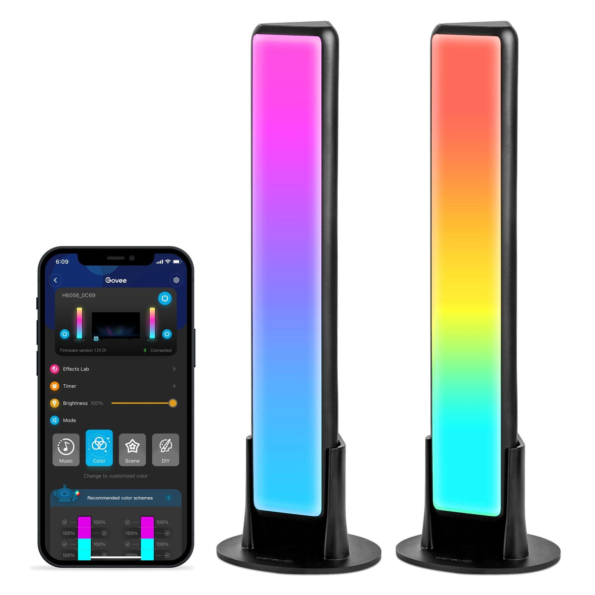 GOVEE RGBICWW WIFI + BLUETOOTH FLOW PLUS LIGHT BARS 6974316990765