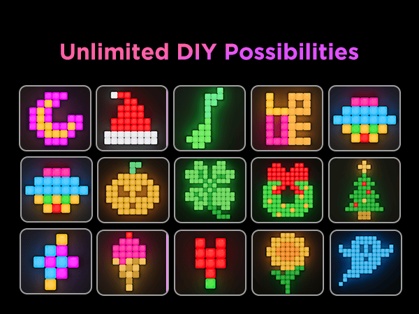 GOVEE SMART MINI PANEL LIGHTS EXTENSION - 6 PACK 6974316995920