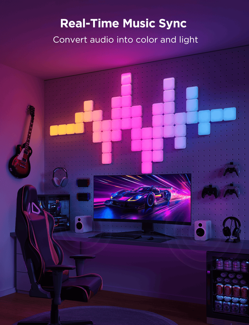 GOVEE SMART MINI PANEL LIGHTS EXTENSION - 6 PACK 6974316995920