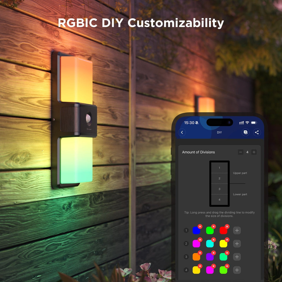 GOVEE SMART OUTDOOR WALL LIGHT 6974316990352