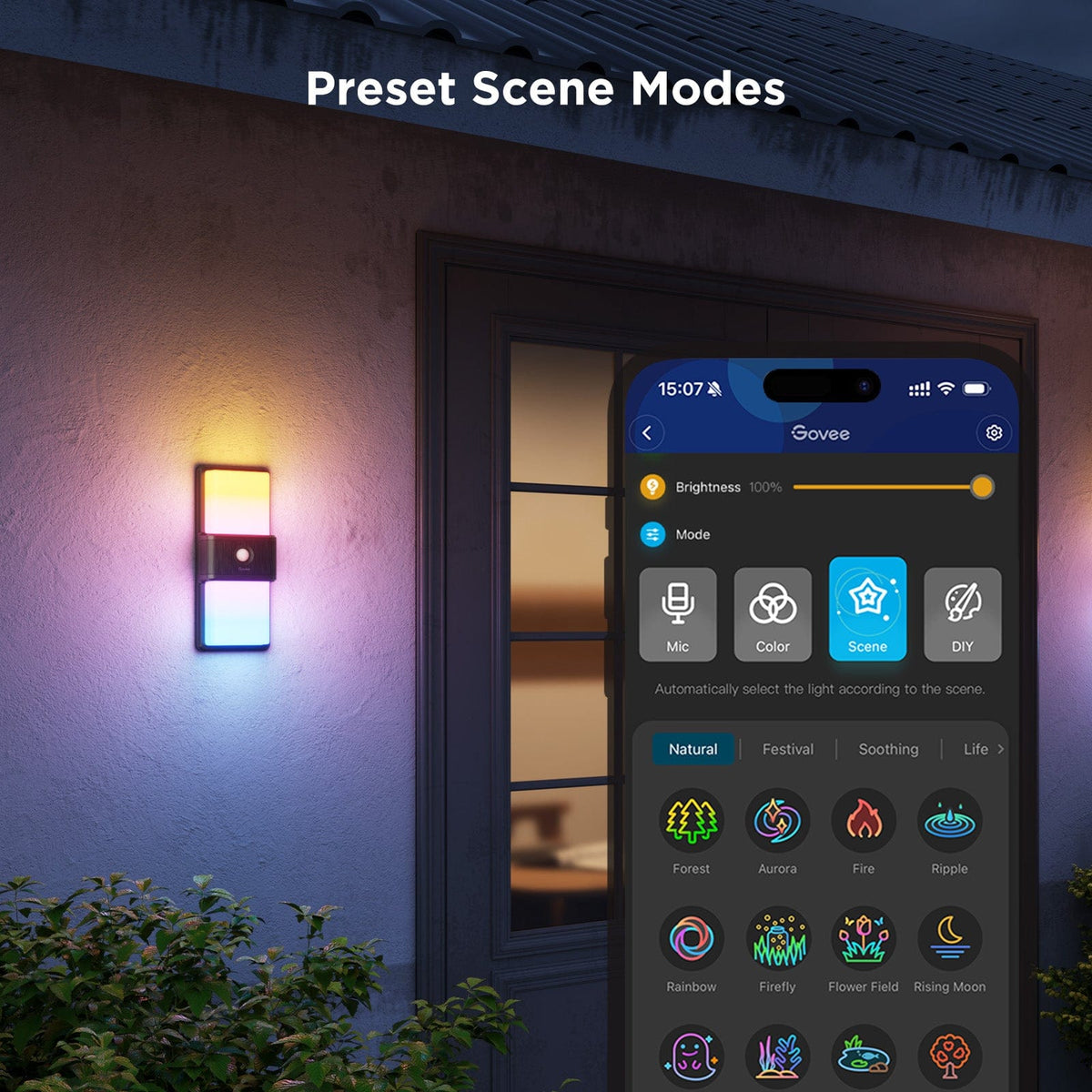 GOVEE SMART OUTDOOR WALL LIGHT 6974316990352