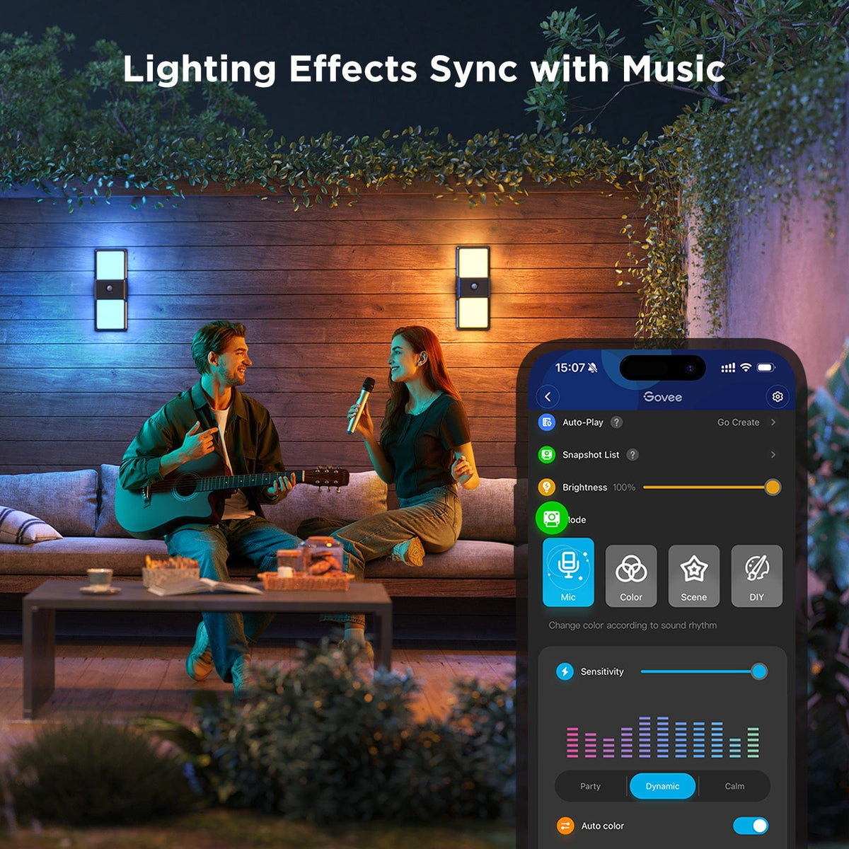 GOVEE SMART OUTDOOR WALL LIGHT 6974316990352